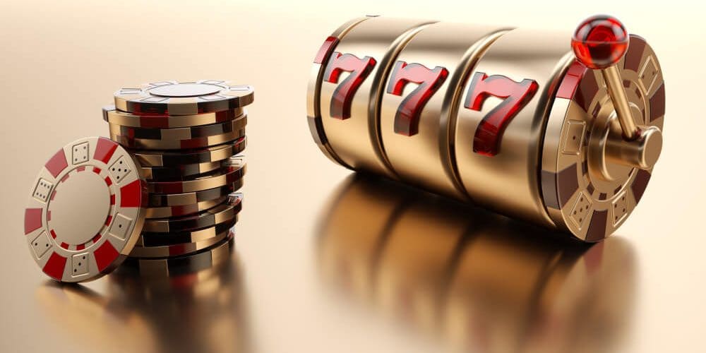 Slot categories overview with clear labels and EK777 branding